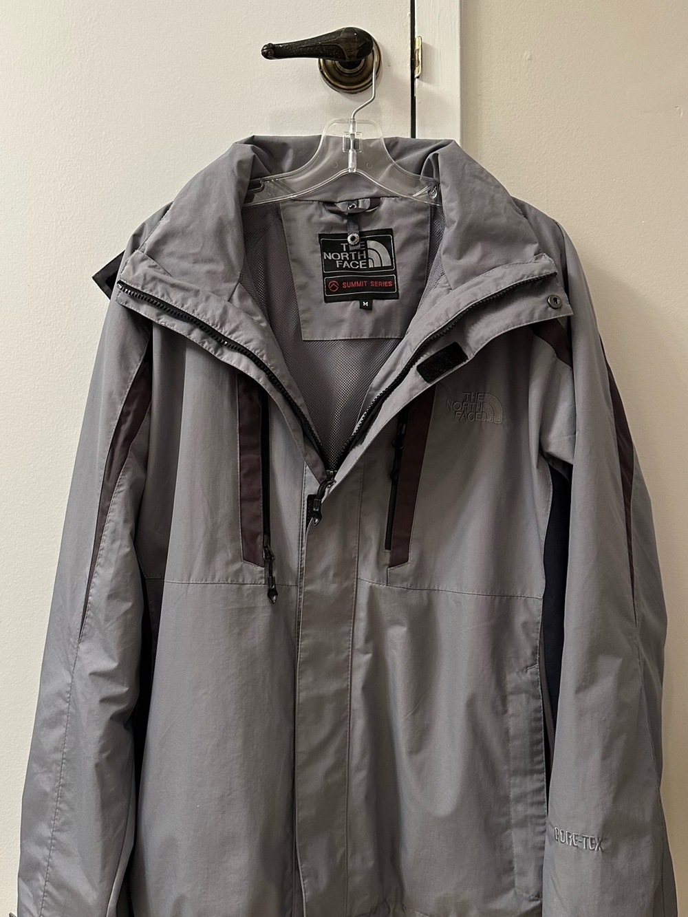 The North Face Men’s Gray Summit Series Raincoat